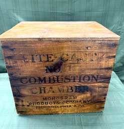 Vintage Lite Cast Combustion Chamber Crate