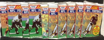 (10) 1990 Score Football Series 2 Sealed Packs - M