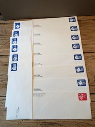 14 Embossed Stamp Envelopes (official Business).    Lot 47