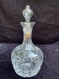 Clear Glass Decanter Bottle