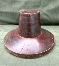 Vintage Wood Hat Form