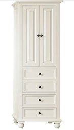 Avanity Thompson 5.5 Foot Tall Linen In French White Finish Vantity