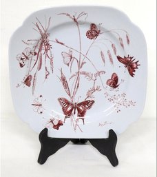 Spode 1970 Cecil Beaton Butterfly First Year Cause Of Peace Plate, England