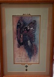 Limited Edition Framed Print By Artist Kathleen Morrow Numbered 15/250 With COA