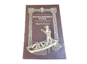 Easton Press 'huckleberry Finn' Part Of The Greatest 100 Books Collection.