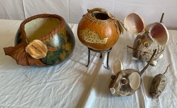 Decorative Dried Gourds