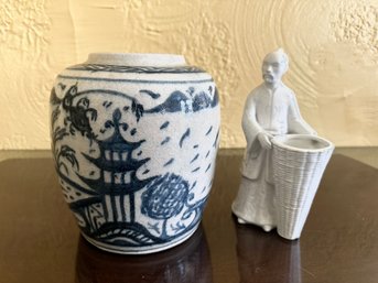 Two Decorative Asian Style Items