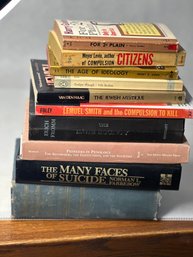 Collection Of 10 Vintage Books: Eclectic And Timeless