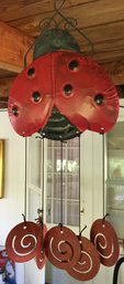 Lady Bug Hanging Musical Wind Chime
