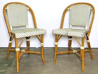 A Pair Of Vintage French Bistro Chairs