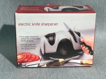Brand New Electric Knife Sharpener - Nice Gift Item - Two Stage Sharpening - Professional Results - NICE GIFT