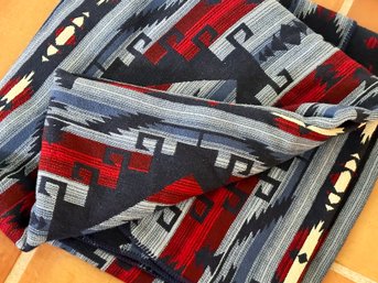 A Southwestern Throw Blanket By Ralph Lauren