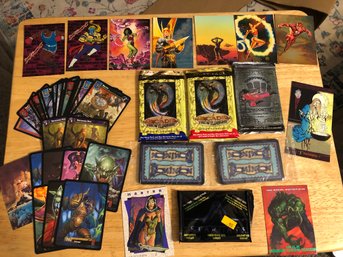 Lot Of Trading Cards, Includes3 Unopened Packs.     S128