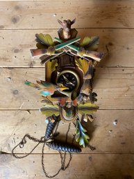 Vintage Woods Themed Cuckoo Clock