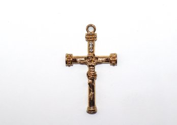 Gold Plated Crucifix