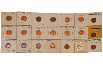 Mix Lot Of Wheat Pennies