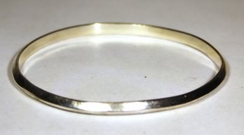 Vintage Signed Mexican Silver Bangle Bracelet