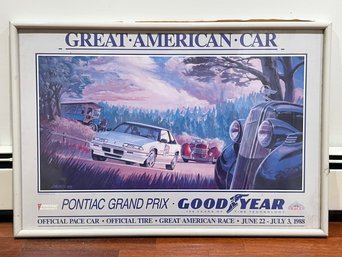 A Vintage Pontiac Poster