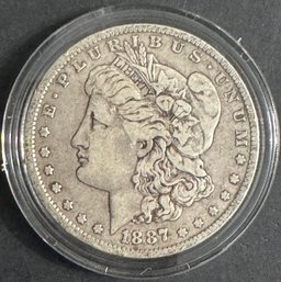 1887-O Morgan Silver Dollar