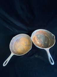 Pair Of Cast Iron Pans