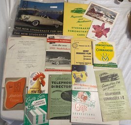 1951 Studebaker Publications And Advertisements