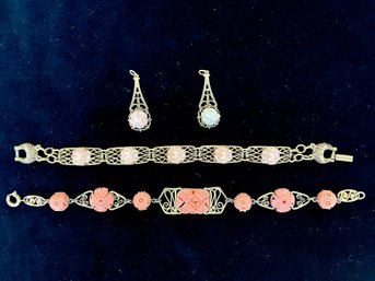 Victorian Style Bracelets And Pendants