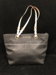 Michael Kors Genuine Leather Tote Baguette Shoulder Bag