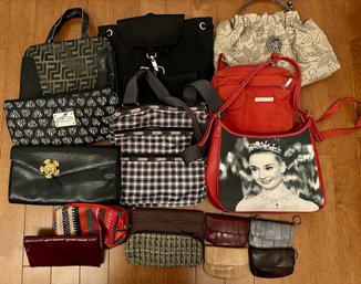16 Handbags & Wallets: Audrey Hepburn, LeSportsac, Chinese Laundry, Baggallini & More