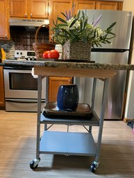 Handmade Bespoke Rolling Kitchen Island