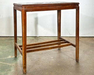 A Vintage Mahogany Bench By The Murphy Chair Company