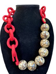 Piazza Sempione Link And Bead Necklace