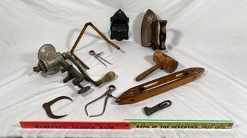 Antiques Assorted Tools Lot