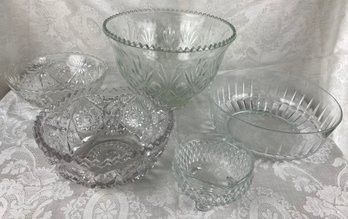 Glass Serving Bowls