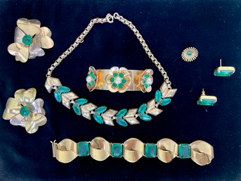 Faux Emerald Jewelry Collection
