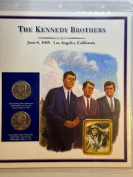 2 Uncirculated Kennedy Half Dollars 1998-D, 1998-P