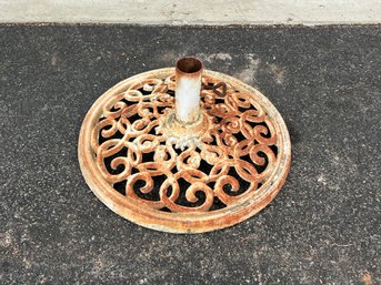 Cast Iron Umbrella Base