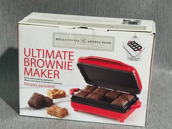 BELLA CUCINA -ULTIMATE BROWNIE MAKER - Brand New In The Box - Never Used - Would Make GREAT Gift Item