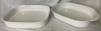 Two Corningware Dishes