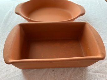 Vintage Clay Dishes