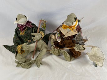 Zoe's Friends By Beaver Valley Ezra & Holgate Leather Frogs