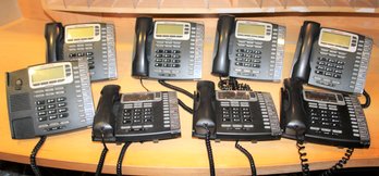 Lot Of Eight Allworx Model 9212 Business Telephones