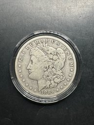 1886-O Morgan Silver Dollar