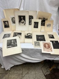 Antique Etchings And Engravings