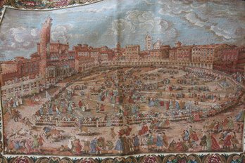 Gobelin Tapestry Reproduction 30W X 23 H