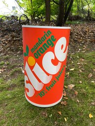 Slice Mandarin Orange Soda Can Designed Drink Cooler