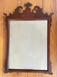 Very Good Antique Chippendale Style Large Wooden Mirror