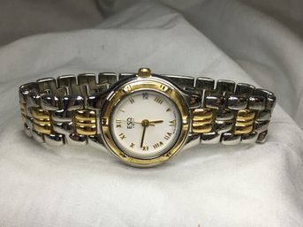 Preowned Beautiful ESQ By Movado Ladies Watch - SUPER CLEAN - Could Be Sold As New - Brand New Battery