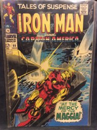 1968 Marvel Comics Tales Of Suspense Iron Man & Captain America #99 - M