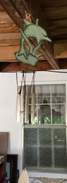 Dolphin / Porpoise Sun Catcher Hanging Musical Wind Chime