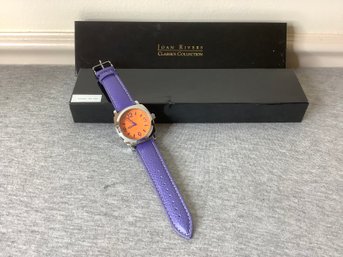 Joan Rivers Classic Wristwatch